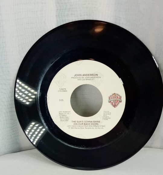 Lot of 2 John Anderson RPM 7" Records "Would You Catch A Falling Star" - Picture 7 of 12